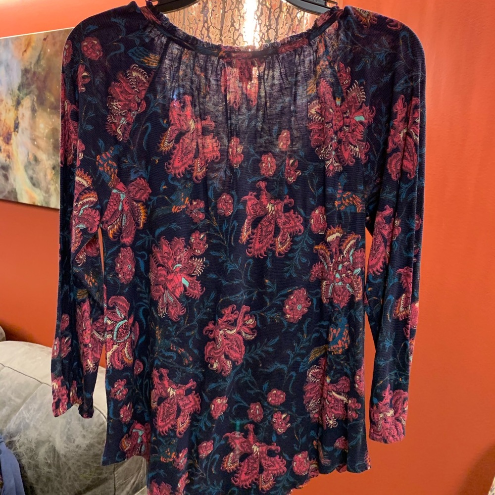 Light casual dress top LUCKY BRAND NWOT - Picture 3 of 5